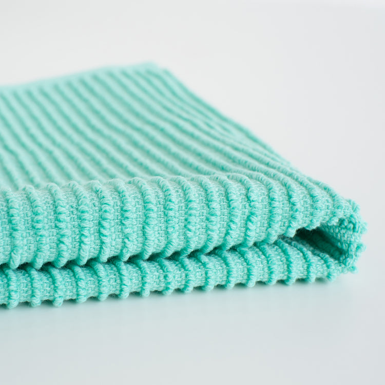 Ripple Lucite Green Dishcloth Set of 2