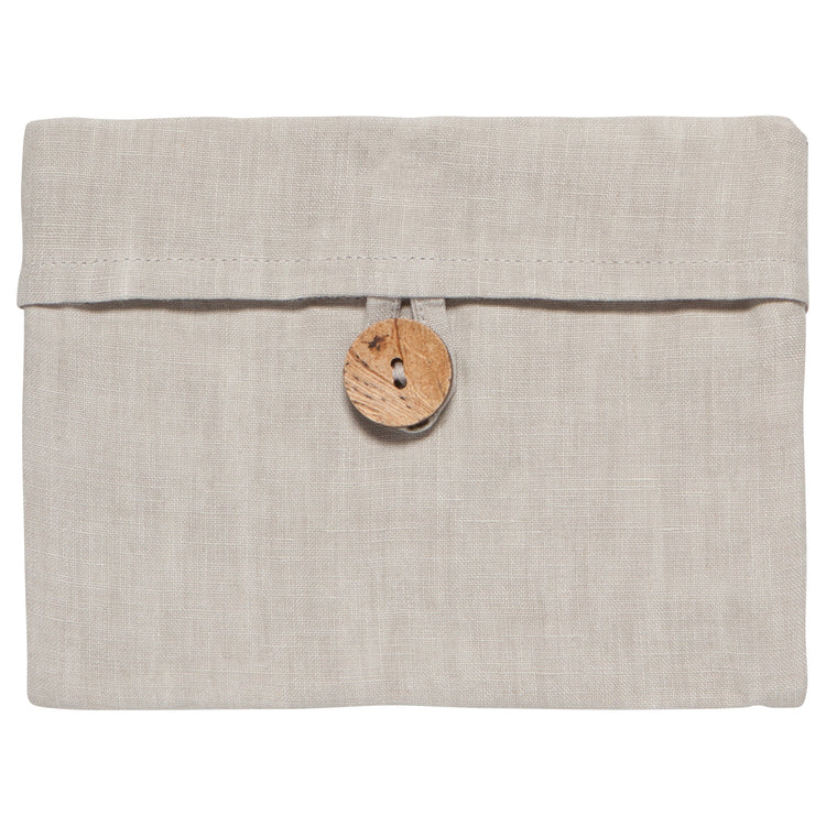 Nourish Midnight Blue Gray Snack Bag Set of 2