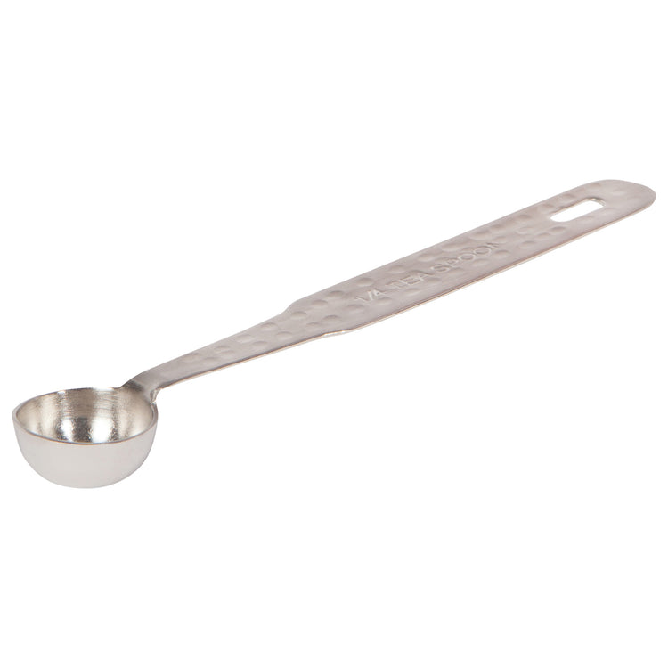 Silver Hammered Measuring Spoons Set of 4