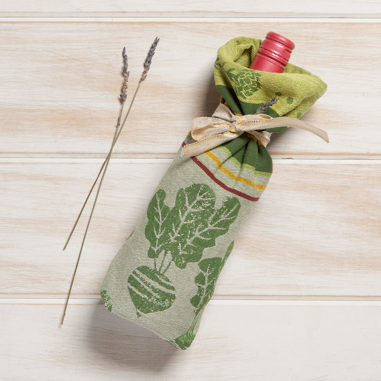 Farmer's Market Woven Jacquard Dishtowel