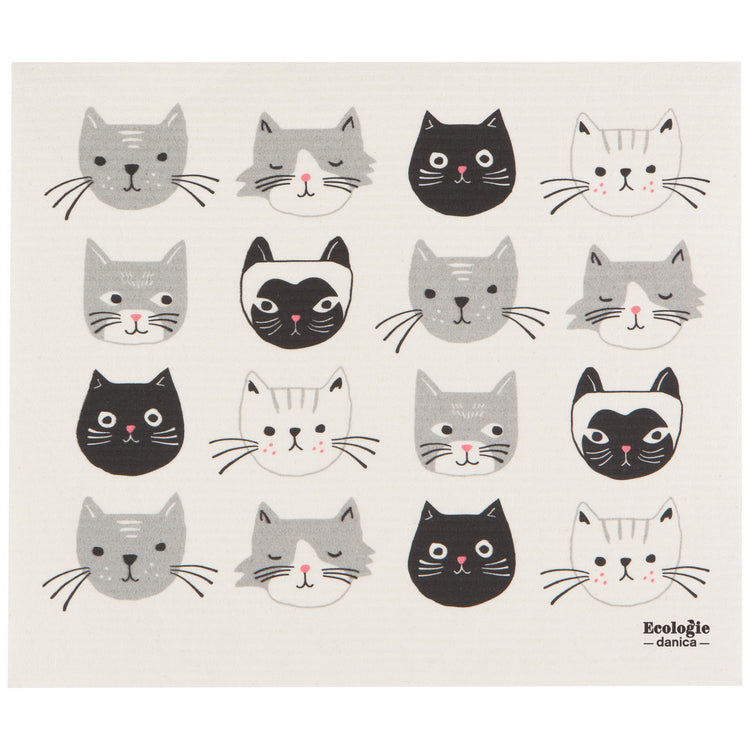 Cats Meow XL Swedish Sponge Cloth