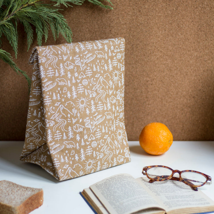 Stay Wild Paper Kraft Lunch Bag