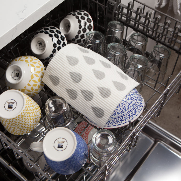 London Gray Swedish Sponge Cloth
