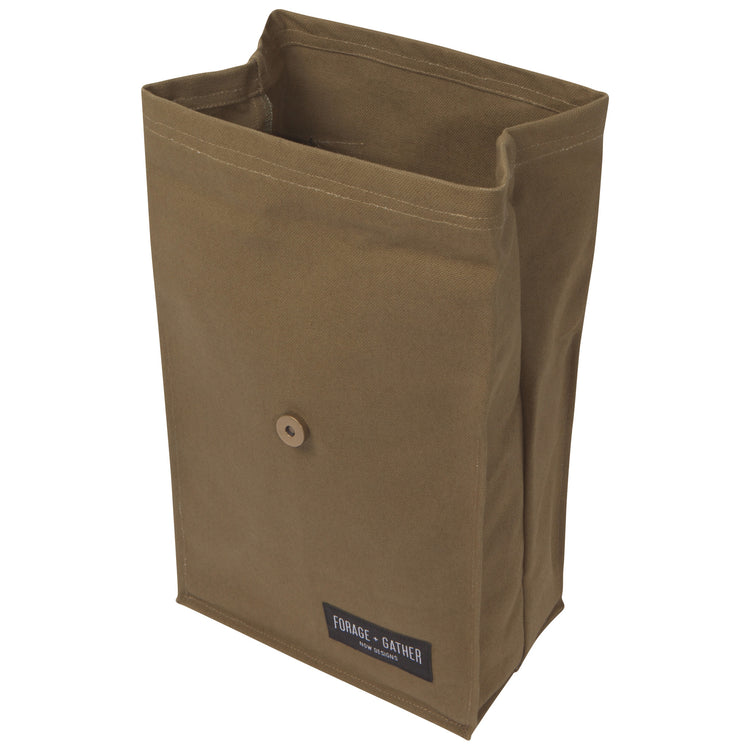 Forage And Gather Green Lunch Bag