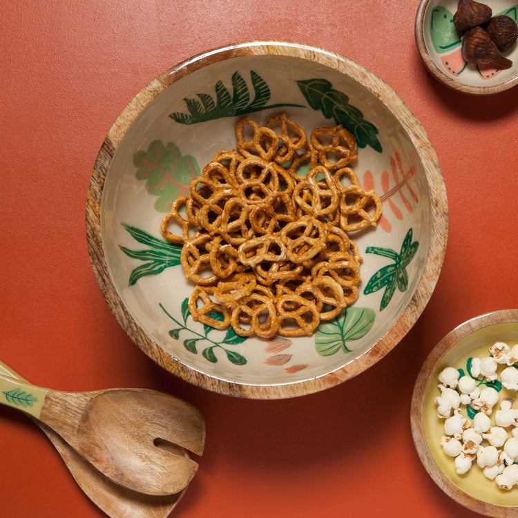 Haven Mango Wood Serving Bowl