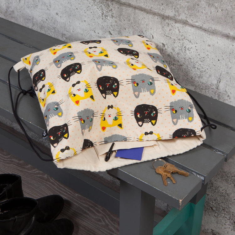 Meow Meow Cinch Backpack