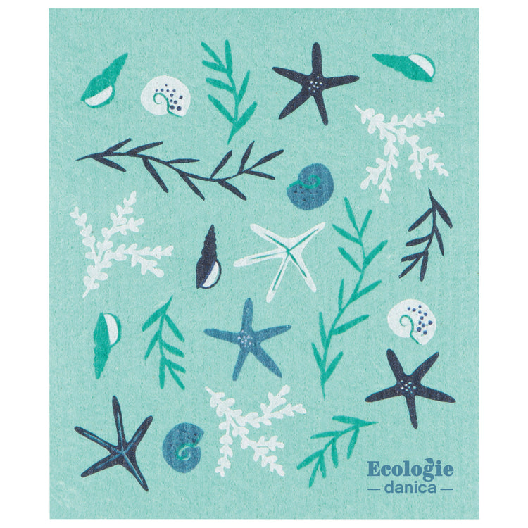 Coastal Treasures Swedish Dishcloth