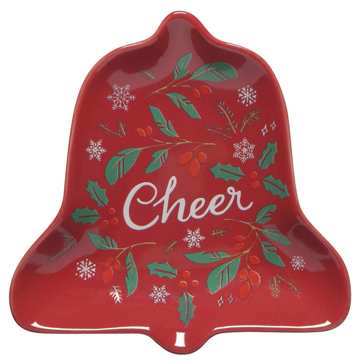 Peace & Joy Shaped Dishes Set of 4