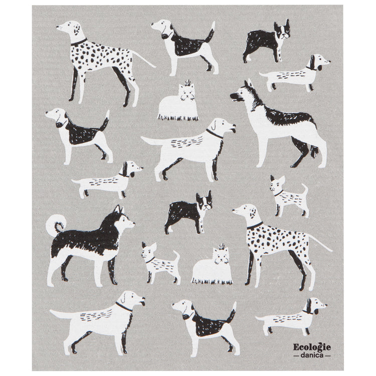Dog Days Swedish Sponge Towel