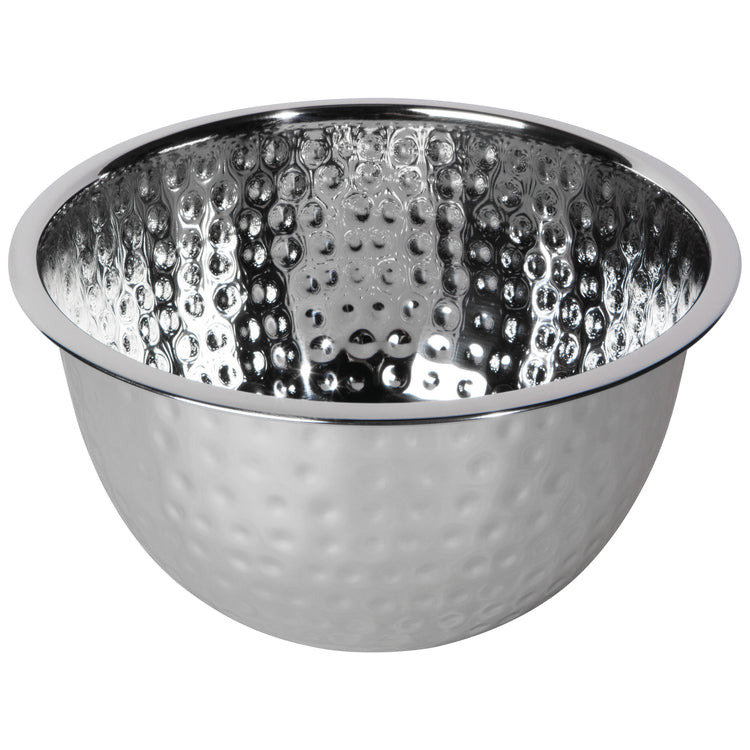 Hammer Dots Steel Mixing Bowl Medium