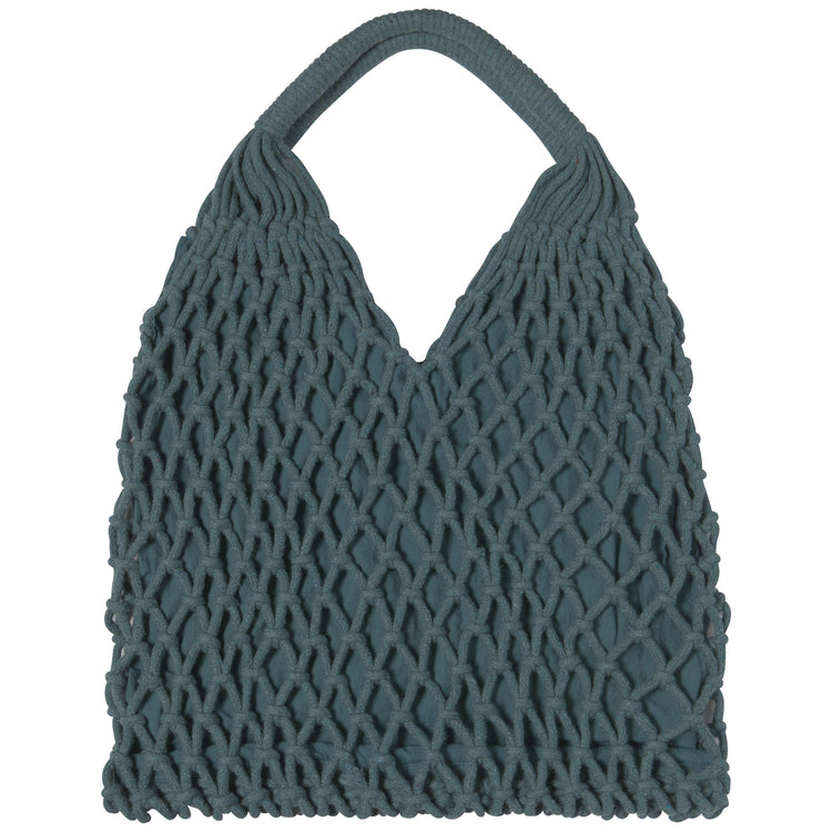 Lagoon Macrame Tote Bag