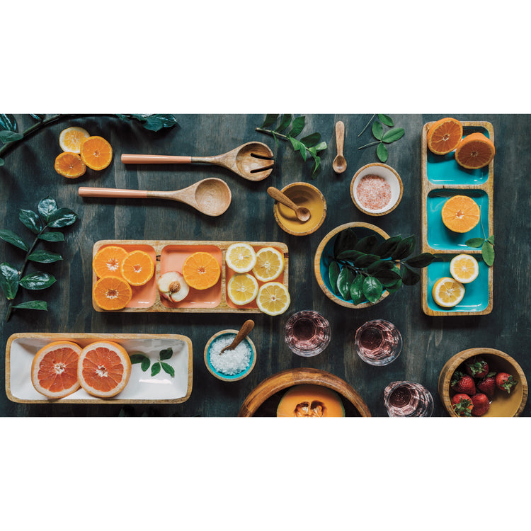 Mango Wood Mini Spoons Set of 4