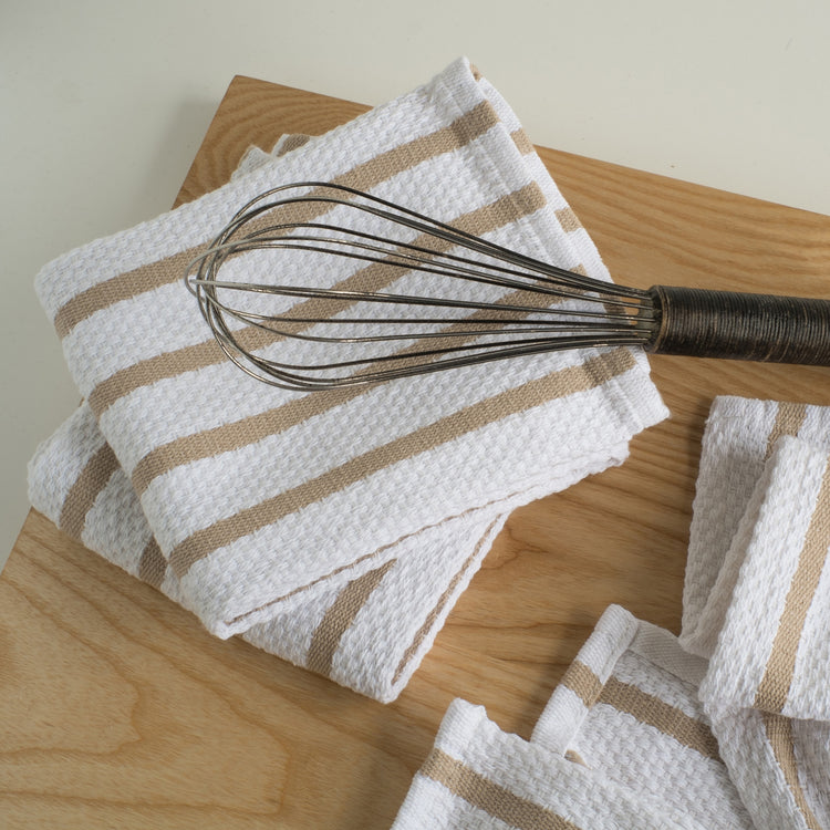 Basketweave Sandstone Dishtowel