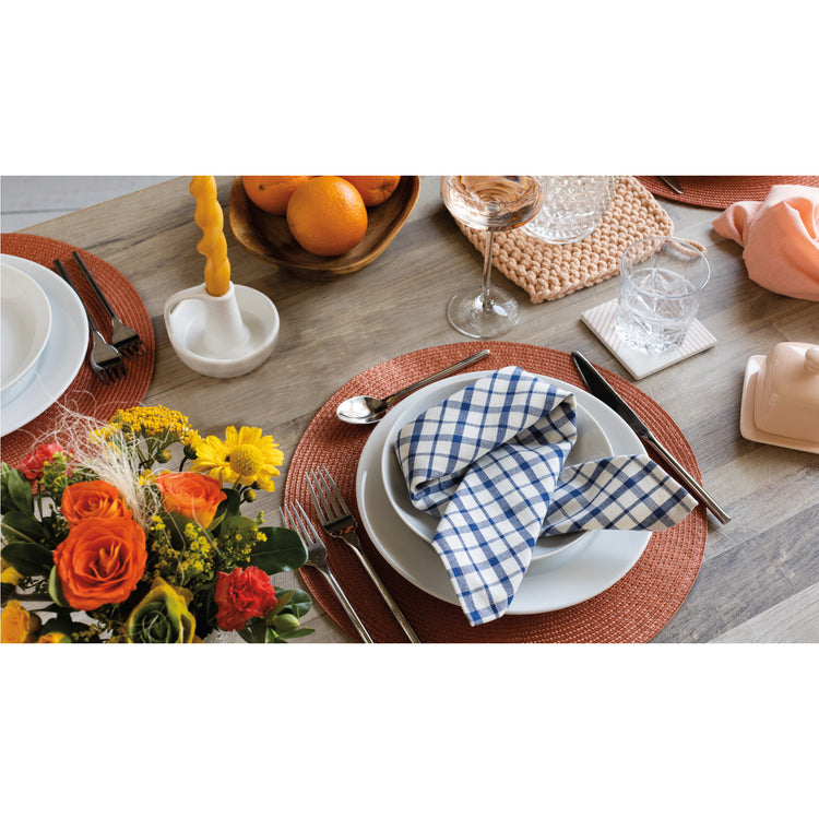Second Spin Belle Plaid Napkins Set of 4