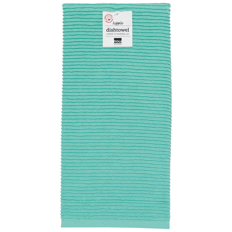 Ripple Lucite Green Dishtowel