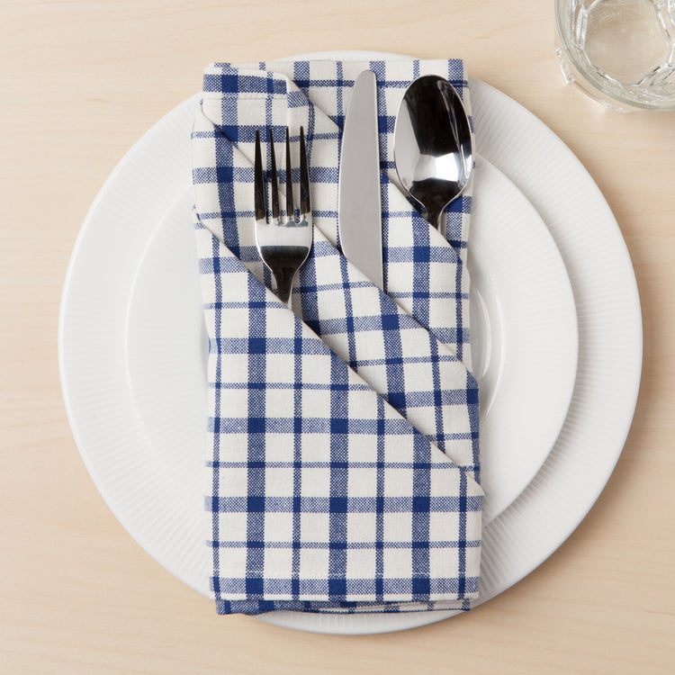 Second Spin Belle Plaid Napkins Set of 4