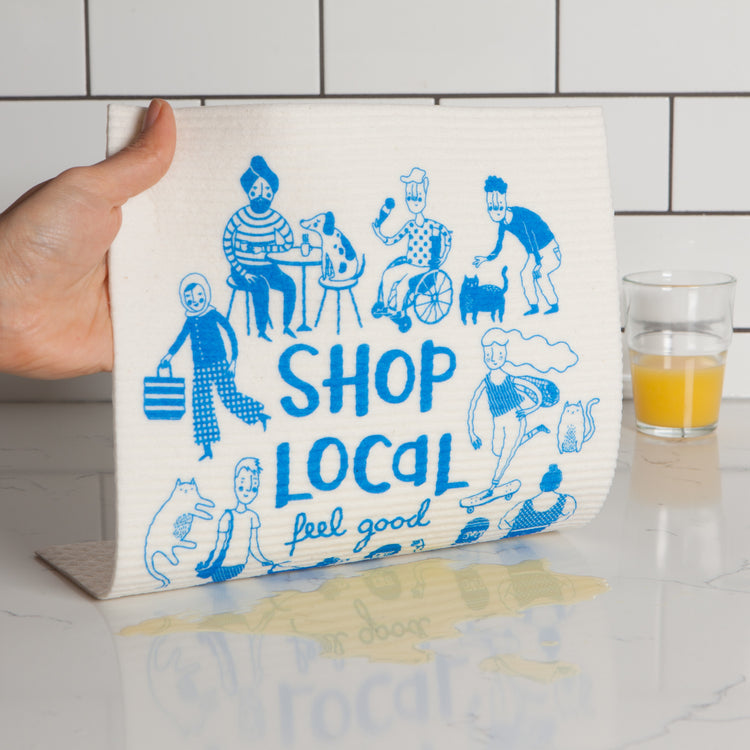 Shop Local Swedish Sponge Towel