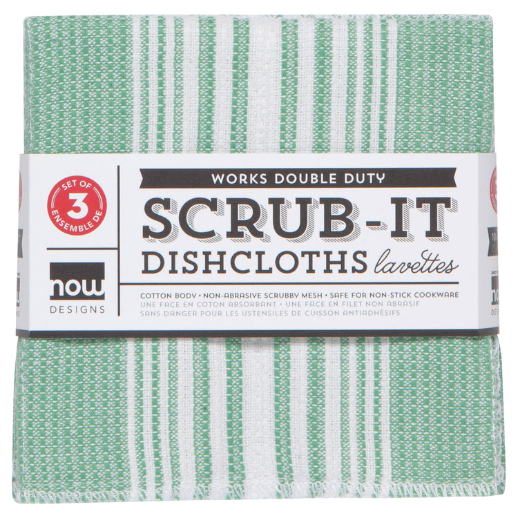 Scrub-It Greenbriar Dishcloths Set of 3