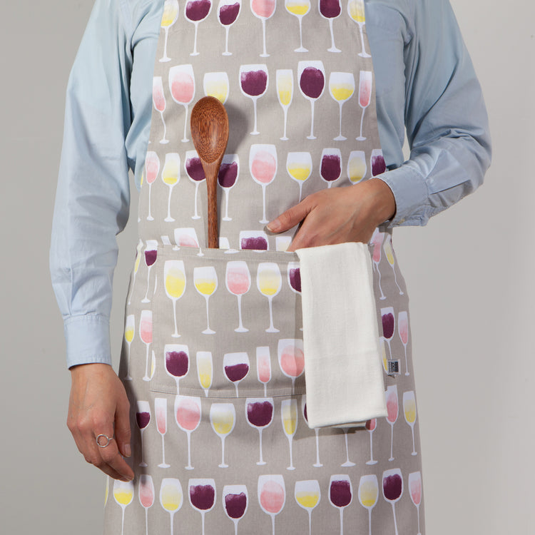 Wine Tasting Chef's Cotton Apron