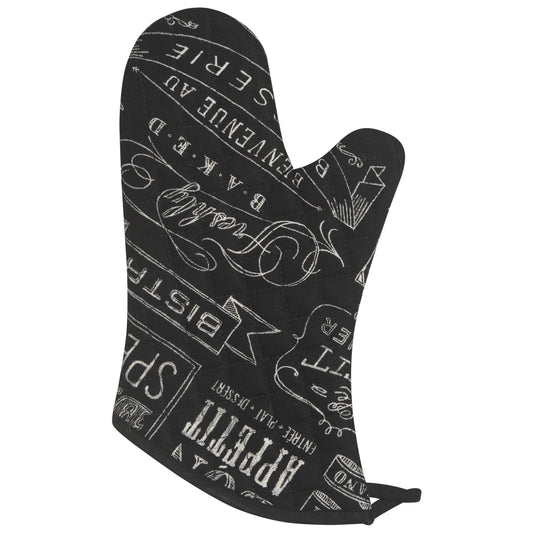Chalkboard Oven Mitt