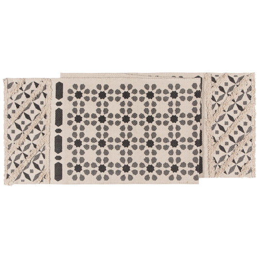 Mosiac Shadow Table Runner 72 inches