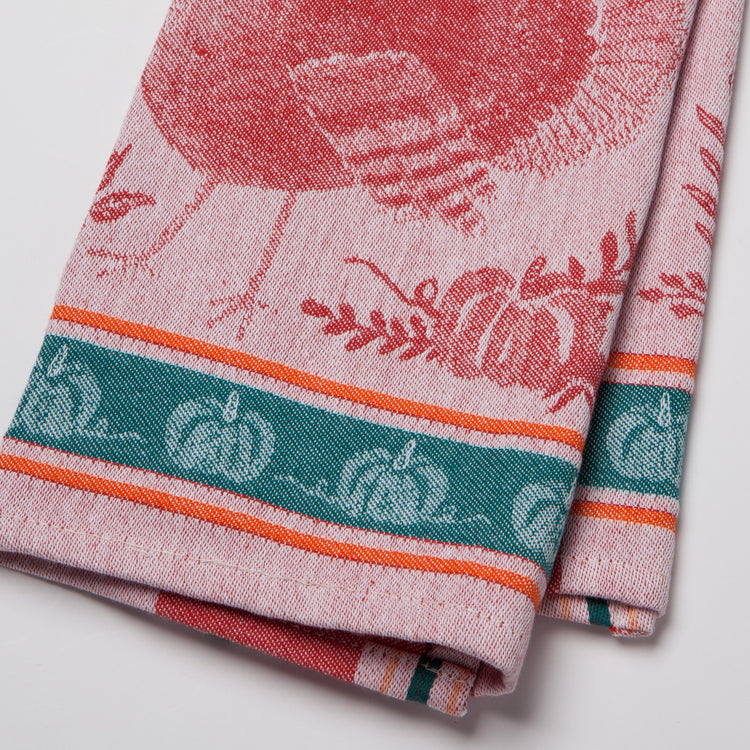 Harvest Turkey Jacquard Dishtowel