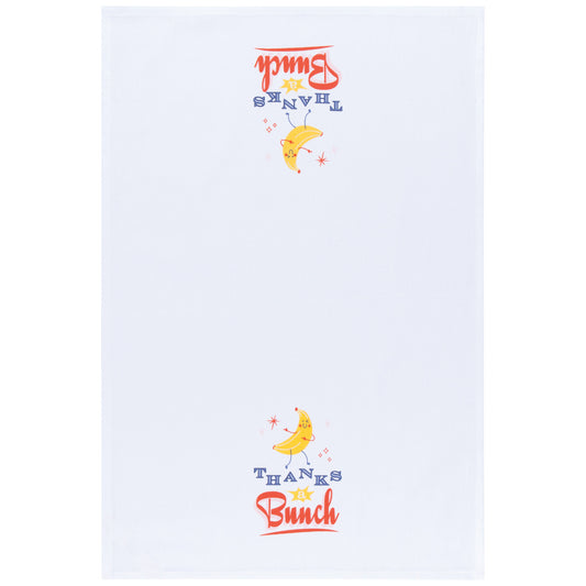 Cheeky Banana Printed Cotton Dishtowel