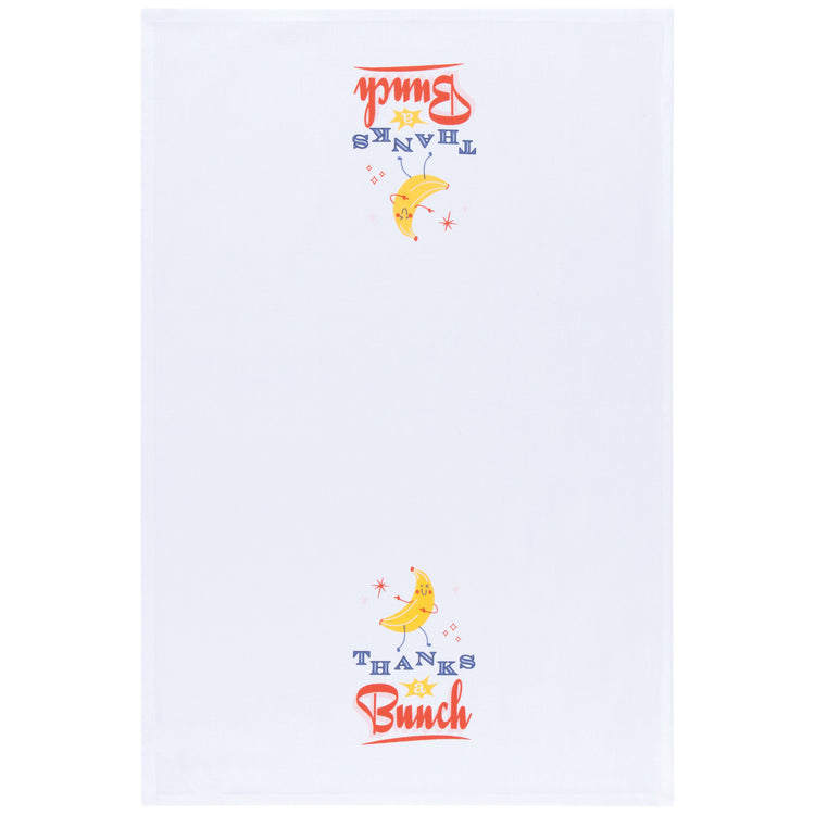 Cheeky Banana Printed Cotton Dishtowel