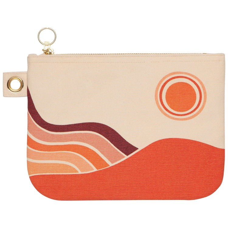 Solstice Large Zipper Pouch