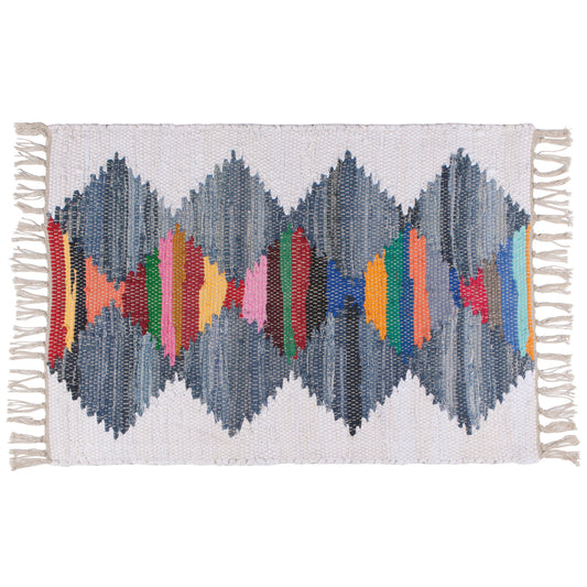 Fanfare Cotton Chindi Rug 2 x 3 Ft