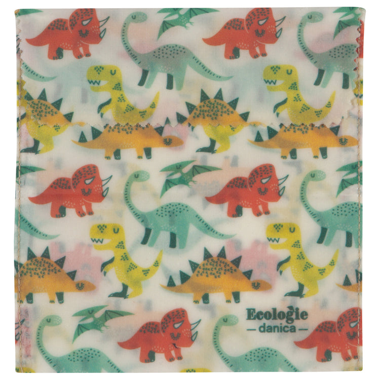 Dandy Dino Beeswax Sandwich Bag Set of 2