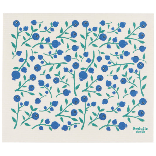 Blueberries XL Swedish Sponge Cloth
