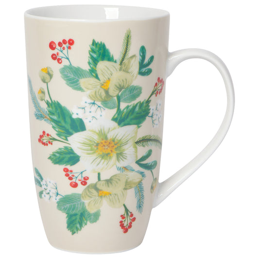 Winterblossom Porcelain Mug
