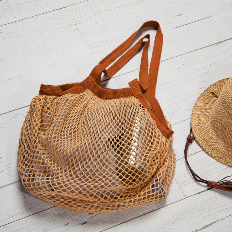 Le Marche Duo Cognac Shopping Bag