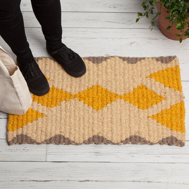 Zig Zag Hollander Doormat