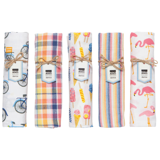 Fun In The Sun Dishtowel Display Refills 20 Pieces