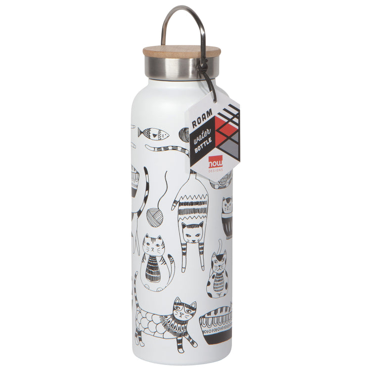 Purr Party Stainless Steel Water Bottle