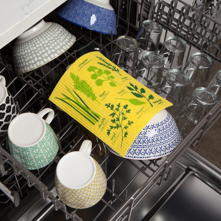Les Fines Herbes Swedish Dishcloth