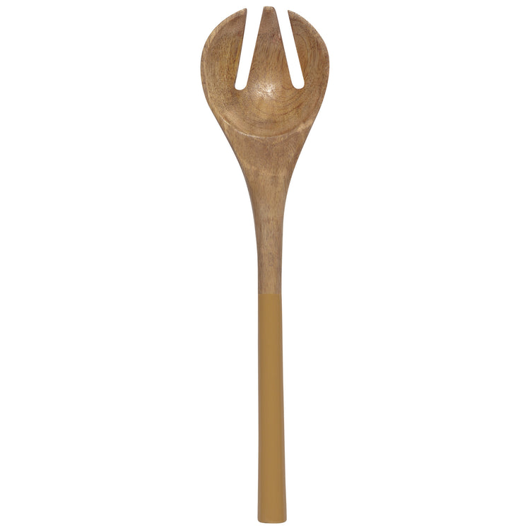 Ochre Mango Wood Salad Servers Set of 2