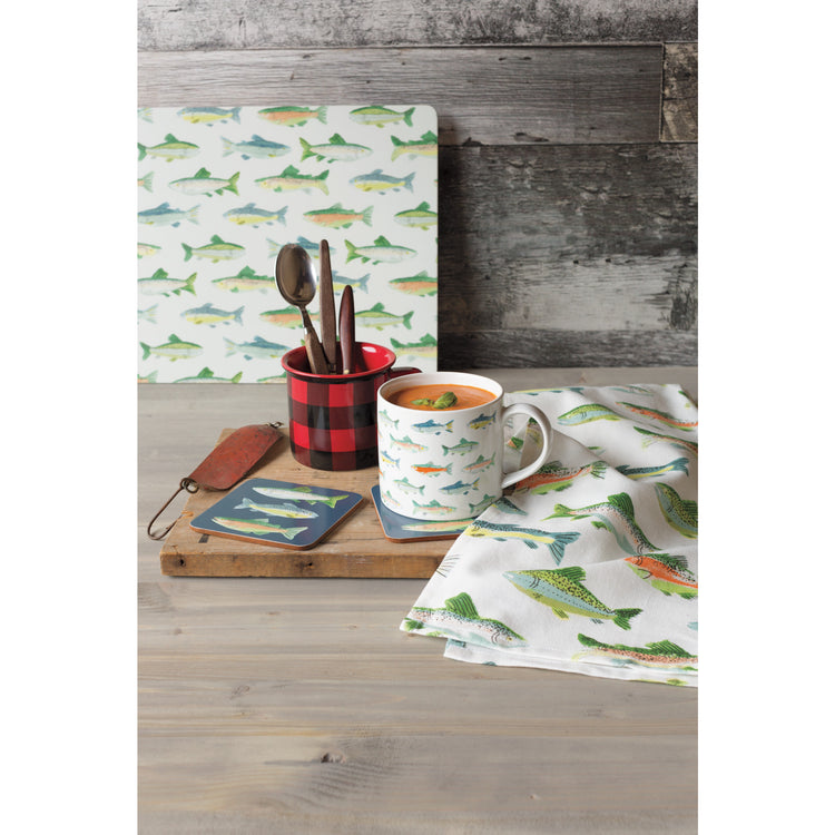 Gone Fishin Coordinated Dishtowels Set of 2