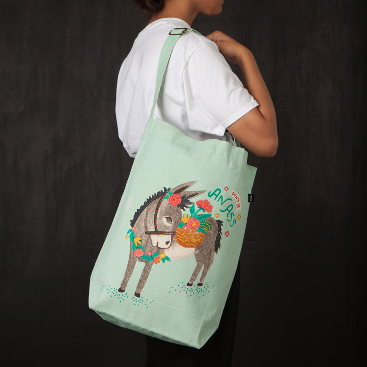 Don't Be An Ass Team Tote Bag