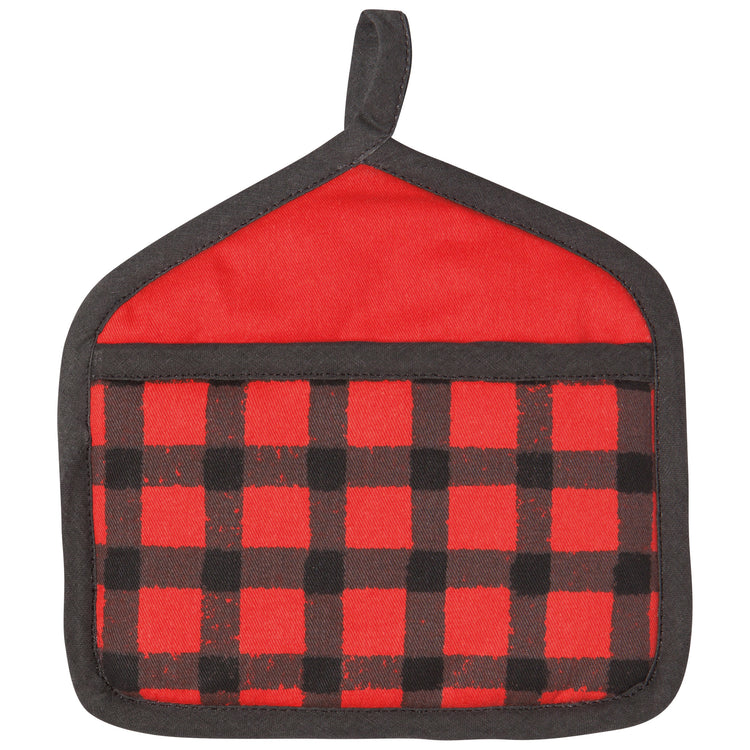 Lumbearjack Shaped Potholder