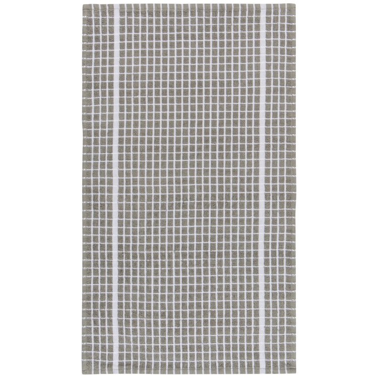 Terry Dishtowels London Gray Set of 2