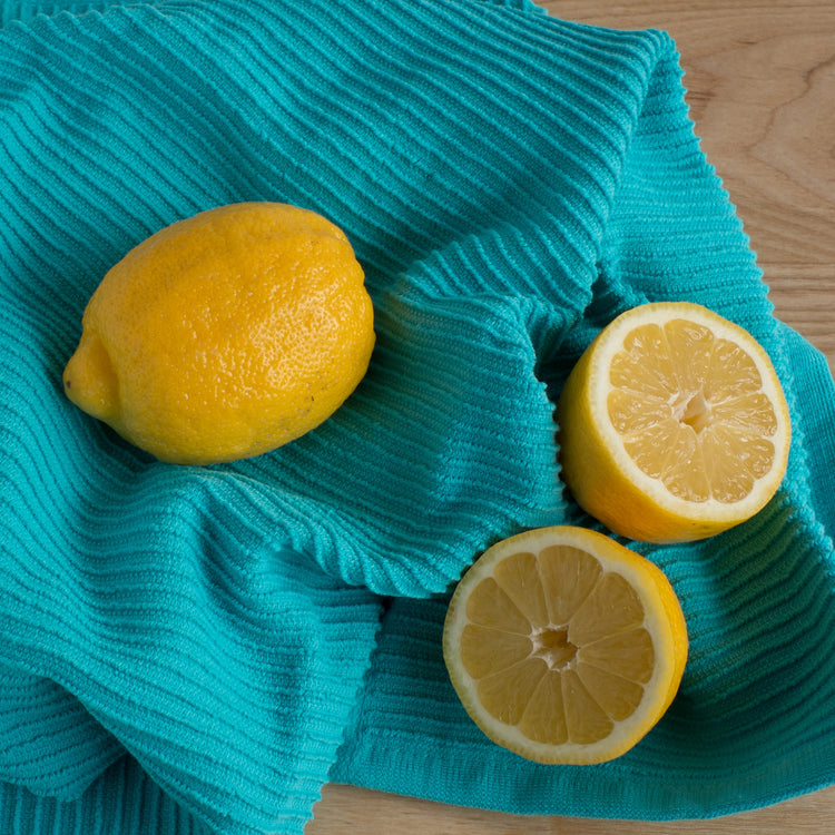 Ripple Bali Blue Dishtowel