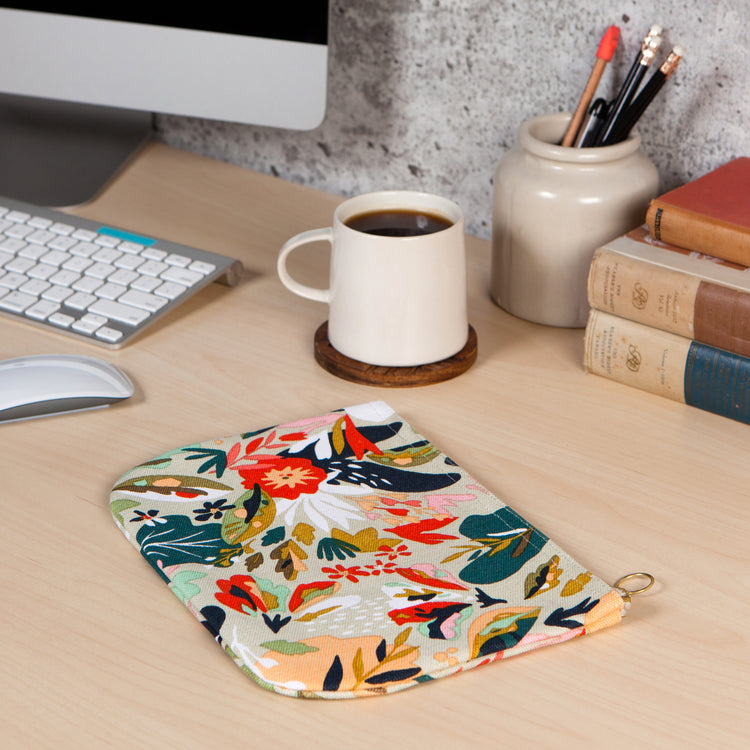 Superbloom Large Zipper Pouch