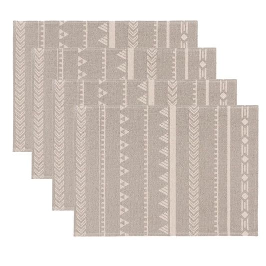 Shadow Symmetry Placemats Set of 4