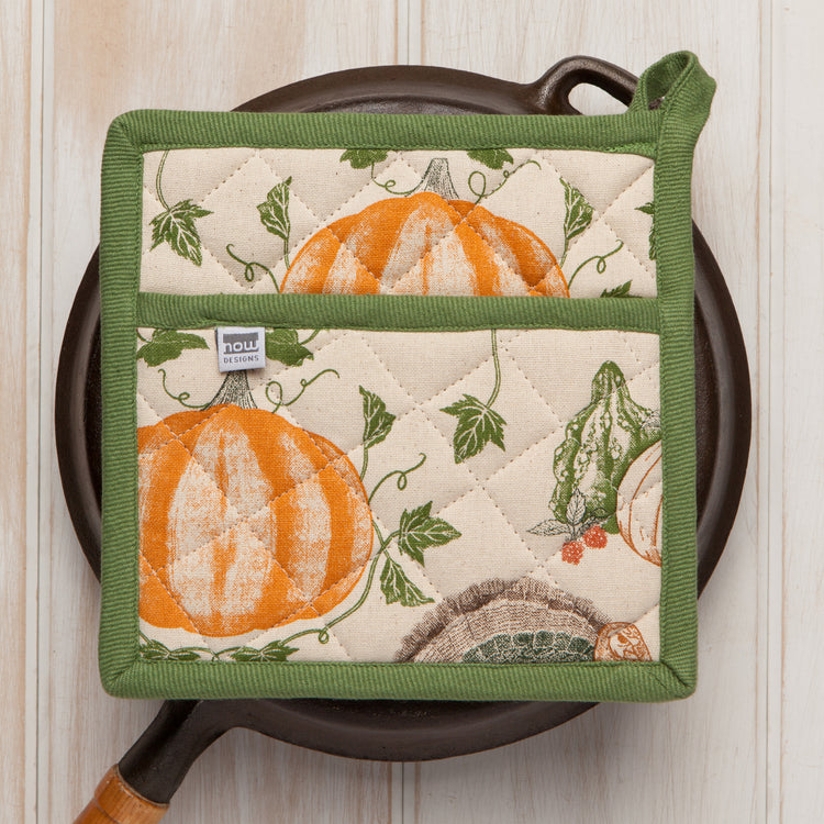 Cornucopia Spruce Potholder