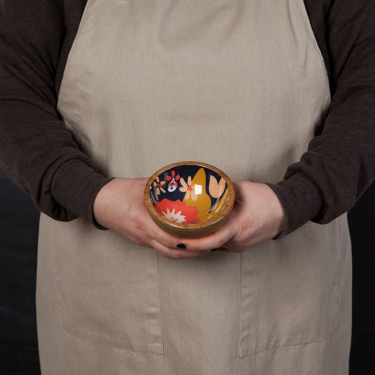 Superbloom Mango Wood Mini Bowl