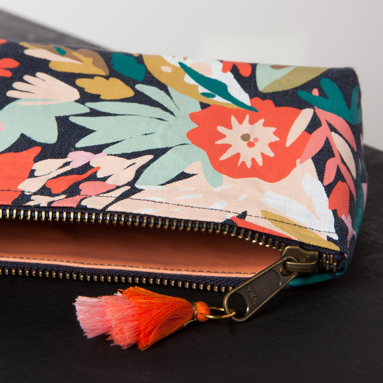 Superbloom Pencil Cosmetic Bag