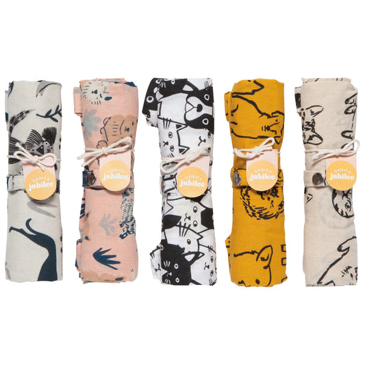Cats And Dogs Grab Bag Dishtowel Display Refill Set of 20